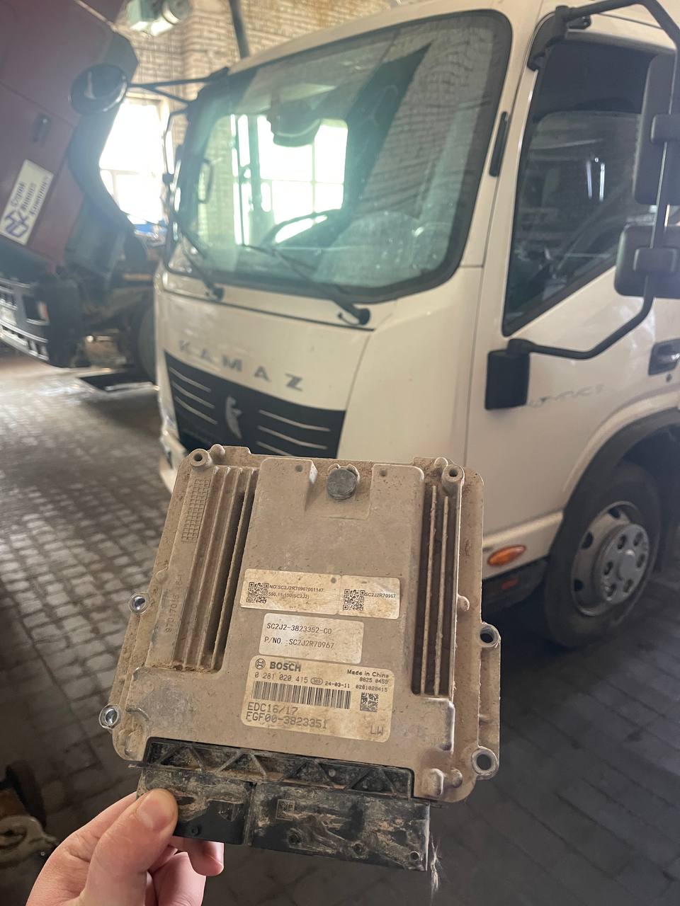 КАМАЗ Компас отключение системы AdBlue и удаления катализатора